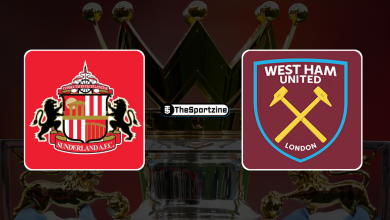 Sunderland vs West Ham United