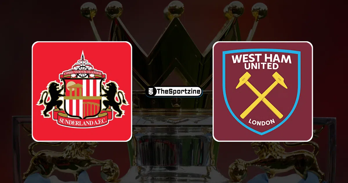Sunderland vs West Ham United